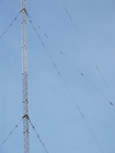電流を通された50m Guyedワイヤー タワーのテレコミュニケーションのマスト
