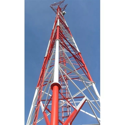 15m 3つの足によって電流を通される格子伝達タワーQ235のテレコミュニケーション タワー