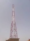 Rdu 80mのテレコミュニケーションの移動式タワーの熱いすくいは鋼鉄に電流を通した