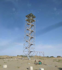 Isoは15mの角度の鋼鉄タワー、テレコミュニケーション タワーを証明した