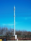 シンプルな構造のモノポール通信タワー 便利な設置と使用