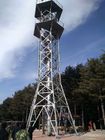 電流を通された鋼鉄プレハブのFirewatchの眺望タワー