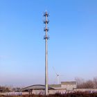 45Mの鋼鉄マイクロウェーブ単極子送電線タワー
