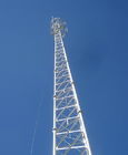 塗られた15mのテレコミュニケーションは鋼鉄タワーに格子をつける