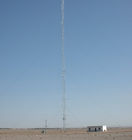 SGSは三角の電気通信の支線塔のマスト タワーを証明する