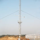 鋼鉄Q345多機能の移動式支線塔ワイヤー タワー