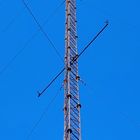 棒鋼の三角の無線の電気通信の支線塔ワイヤー タワー