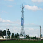 ISO 30m/S Q235の鋼鉄移動体通信の角度鋼鉄タワーのアンテナ鉄骨構造