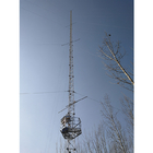 アンテナ テレコミュニケーション80m Guyedワイヤー タワー