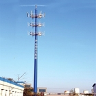 Singleポーランド人Radio Wifiを支えている4g Cell Phone Telecom Bts Monopole Steel Towerの自己
