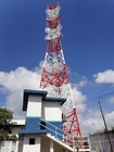 伝達Lattice RRU 4 Legged Tower 15m Height