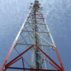 自己支持Gsm 4脚タワーBtsの移動式角度の鋼鉄電気通信のレーダー