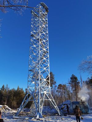 20mの気象鋼鉄軍の見張り塔