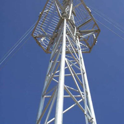 50mのQ235鋼鉄GSMの公園のための自己支持の無線タワー
