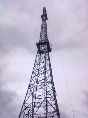 サポート30 40 45 50メートルのラジオのアンテナ タワーの角の電気通信